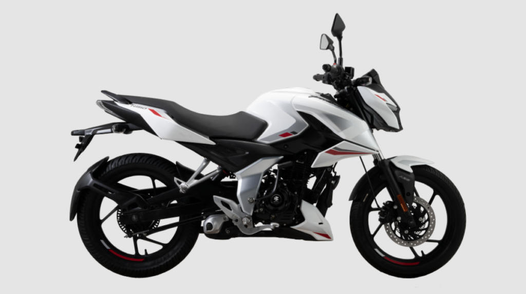 2024 Bajaj Pulsar N150 White Color
