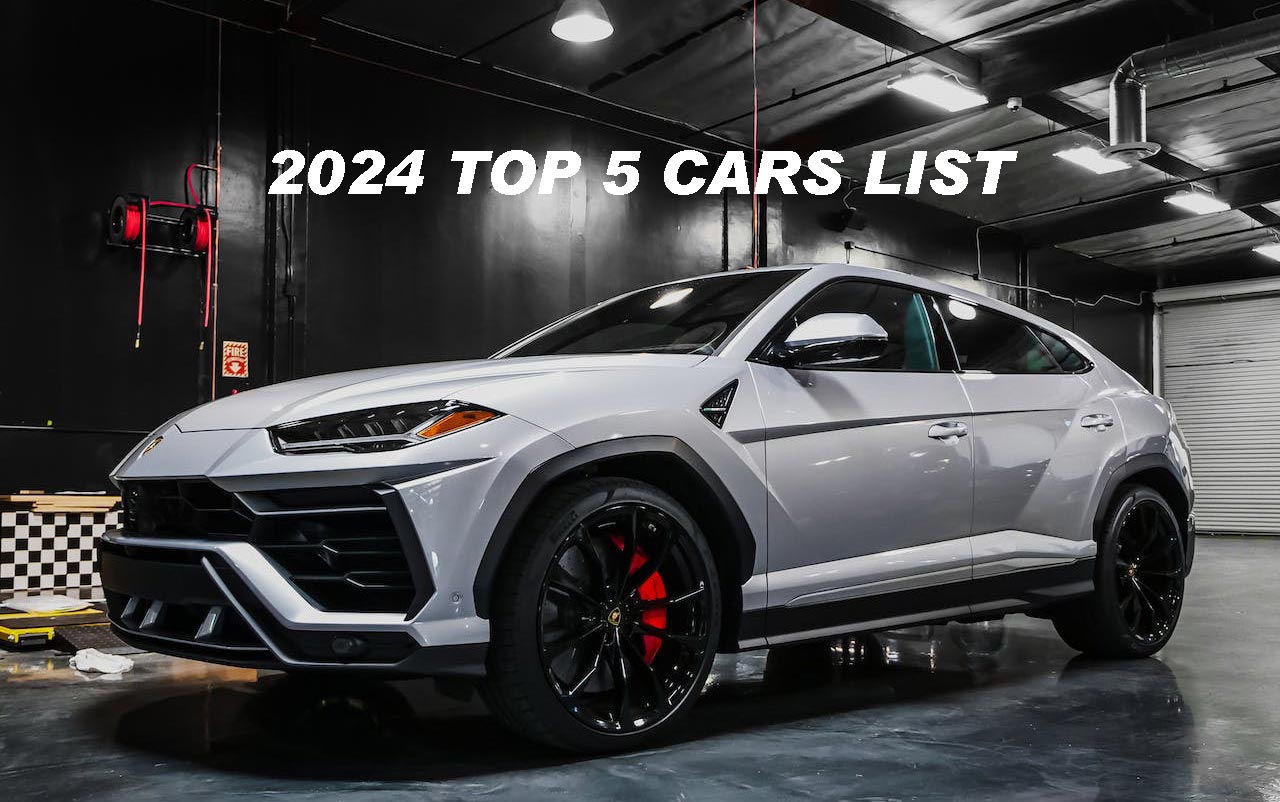 top 5 cars in 2024