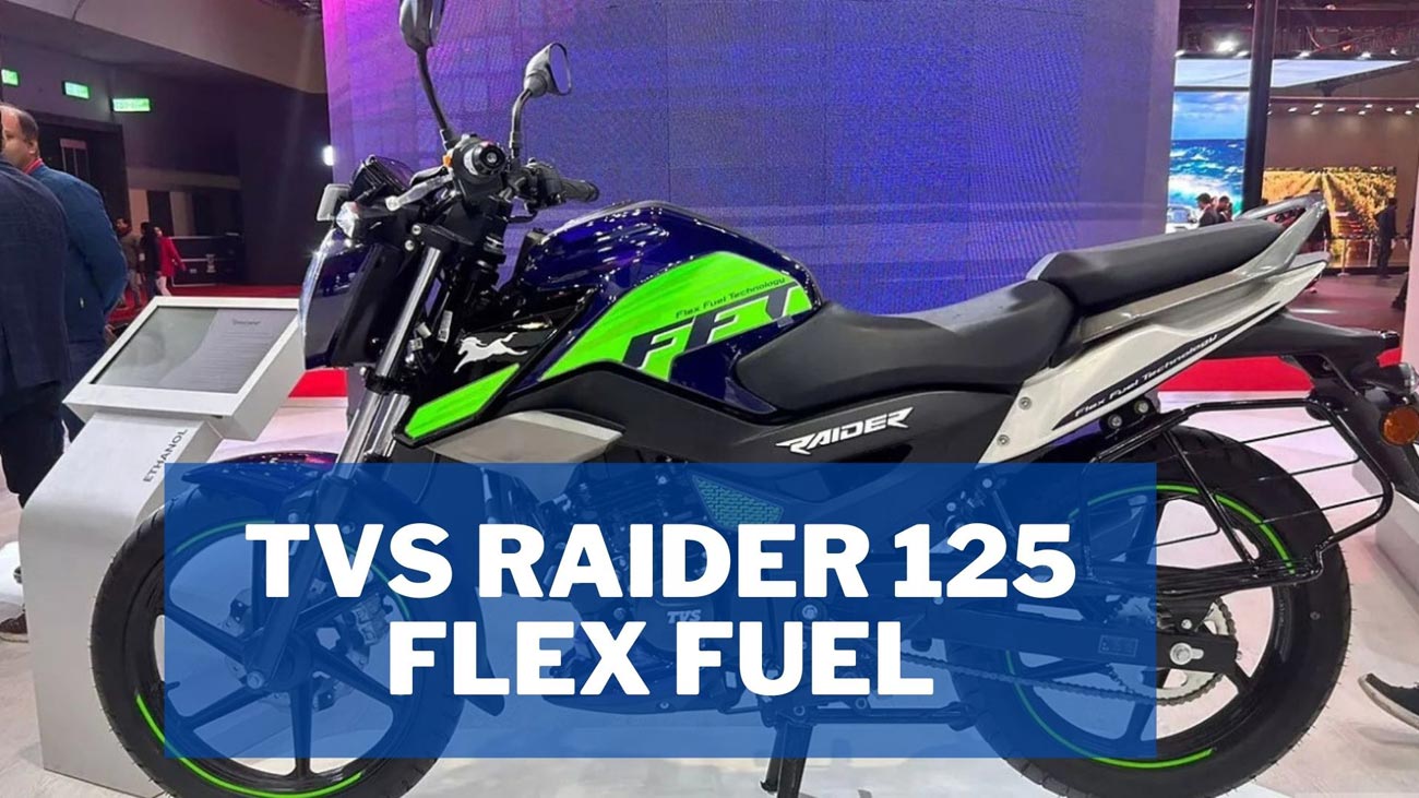 TVS Raider 125 Flex Fuel