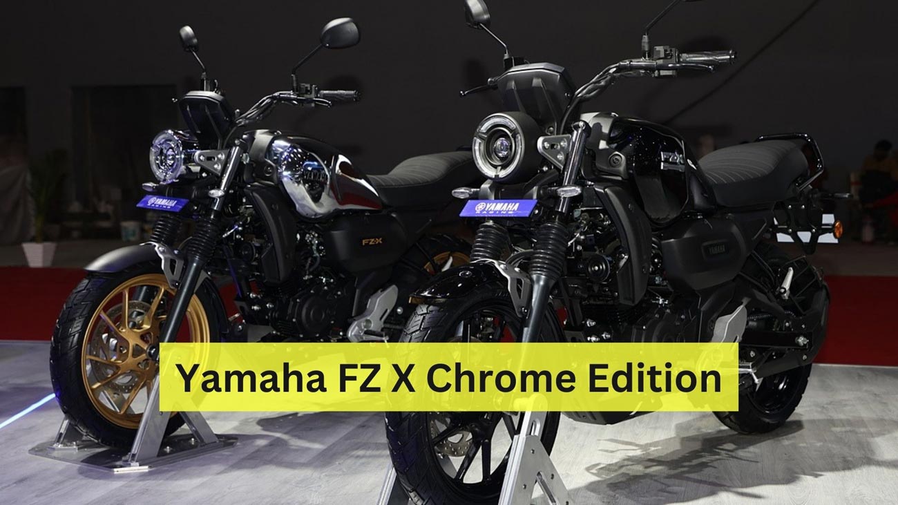 Yamaha FZ X Chrome Edition