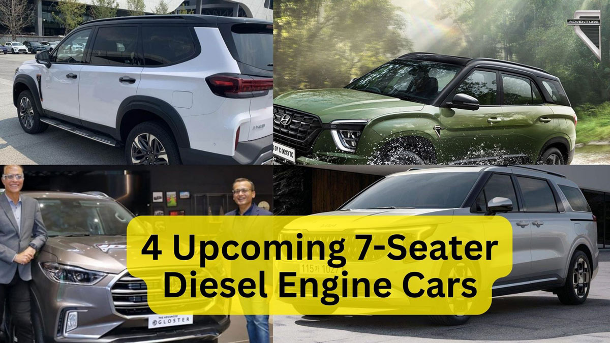 4 Upcoming 7-Seater Diesel Engine Cars