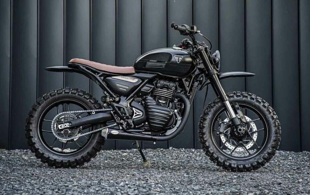 K-Speed Custom Triumph Scrambler 400