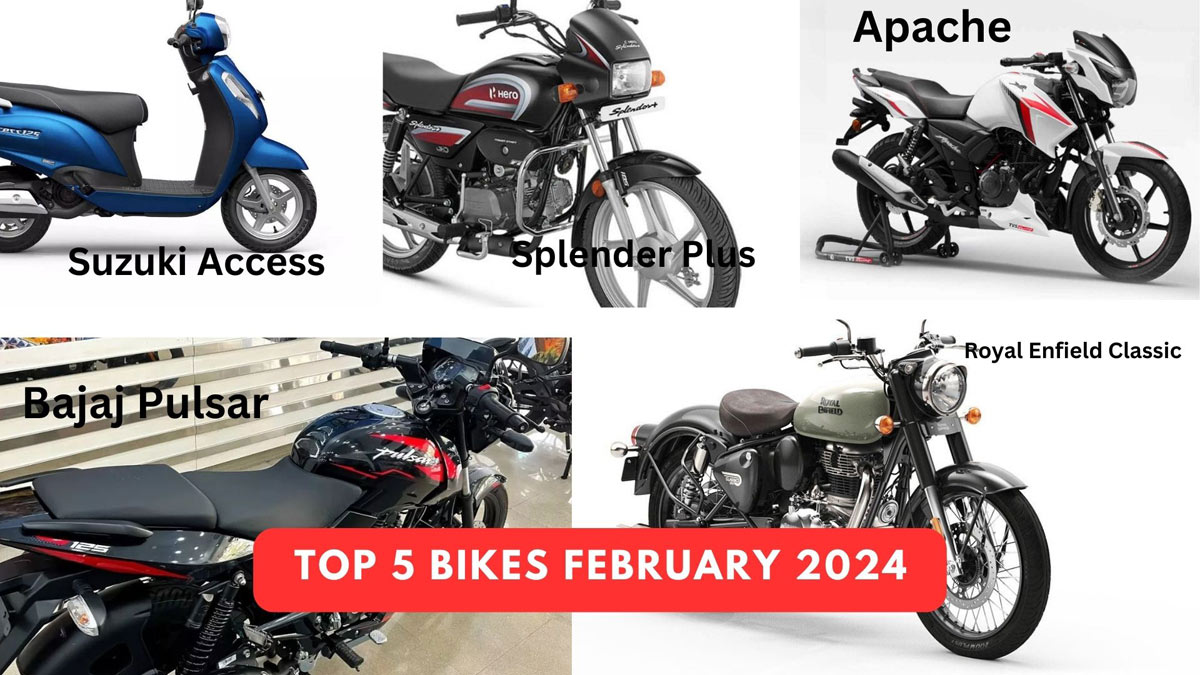 Top 5 Bikes February 2024