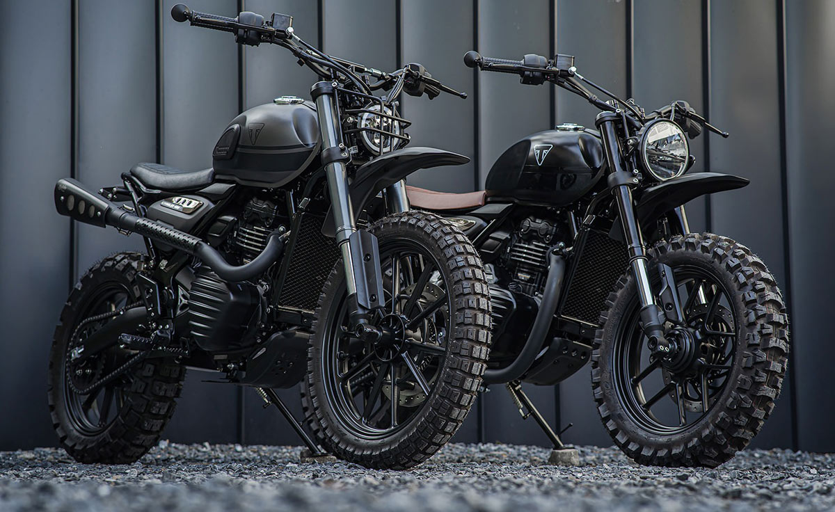 K-Speed Custom Triumph Scrambler 400