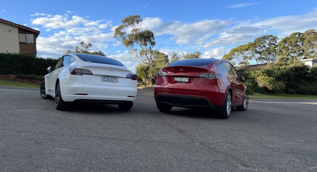 Tesla Model 3 and Model Y