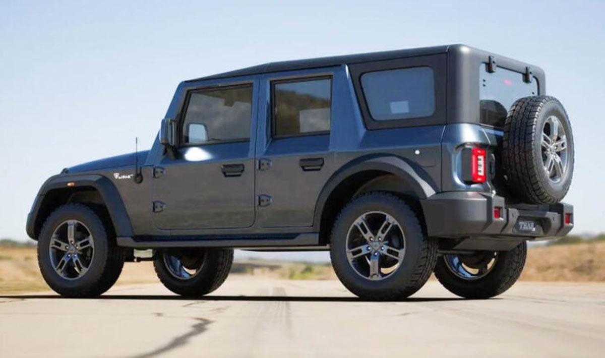 5-Door Mahindra Thar Armada