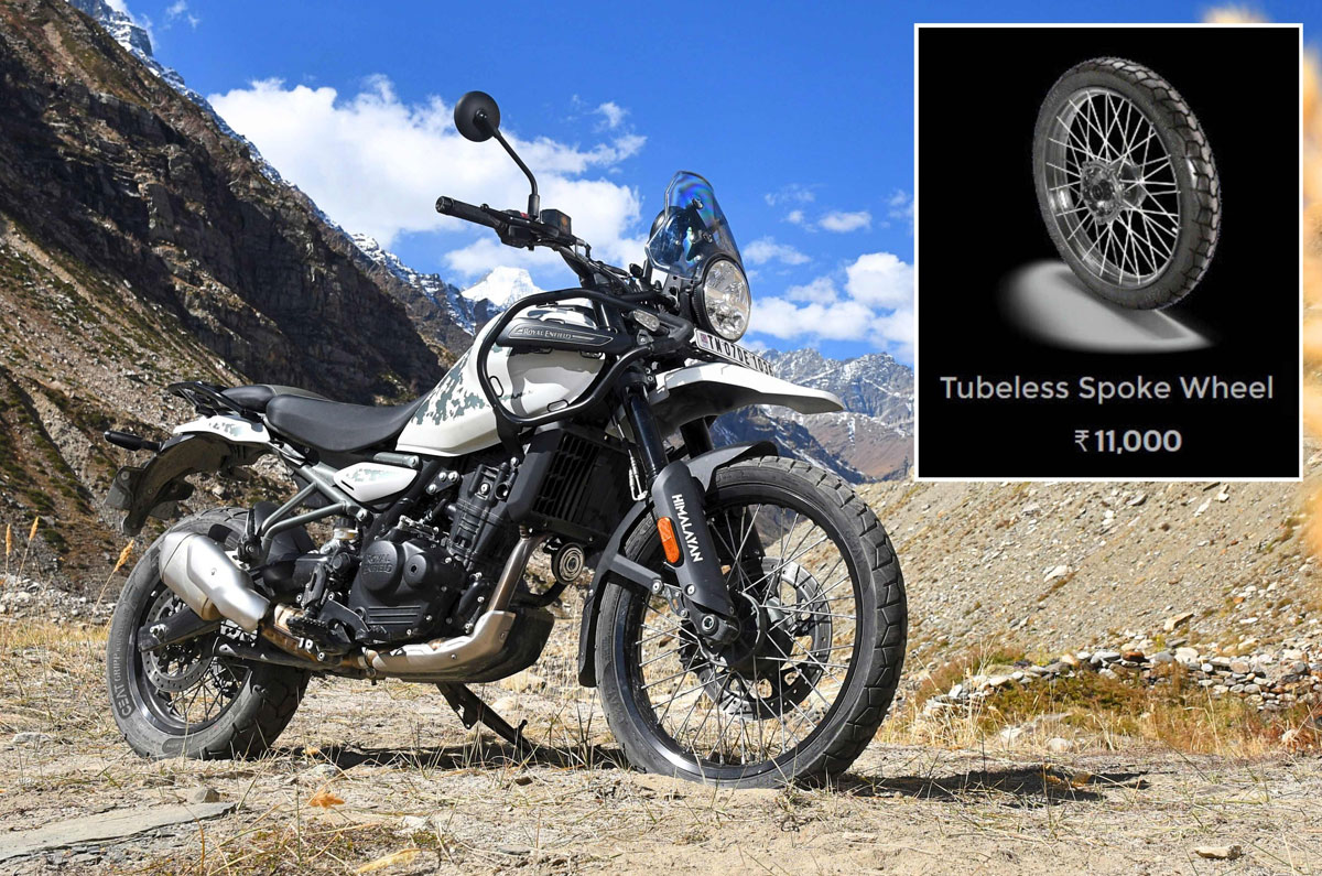 Royal Enfield Himalayan 450 Tubeless Spoke Wheels