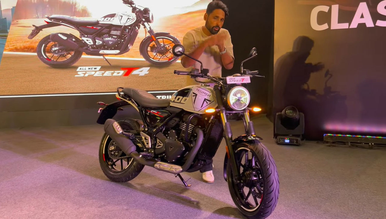 Triumph Speed T4 Launched In India