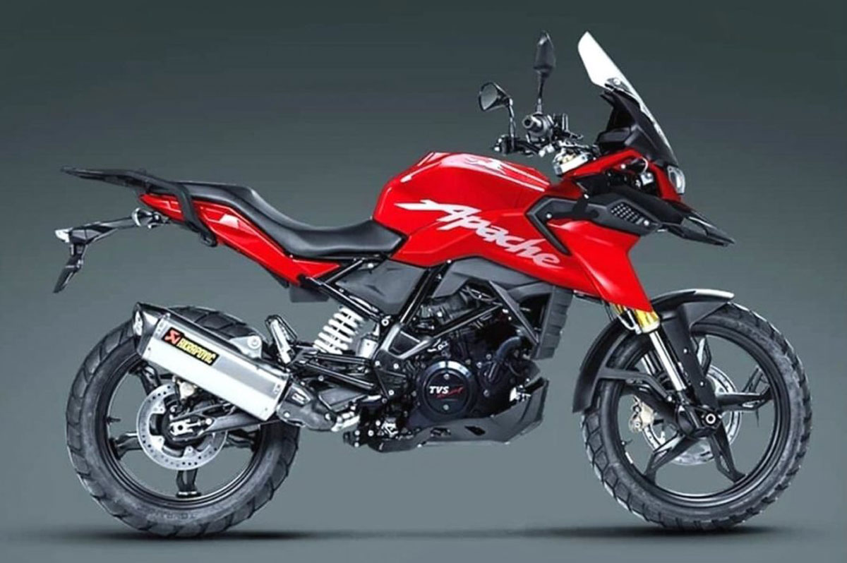 TVS 300 cc Adventure Bike