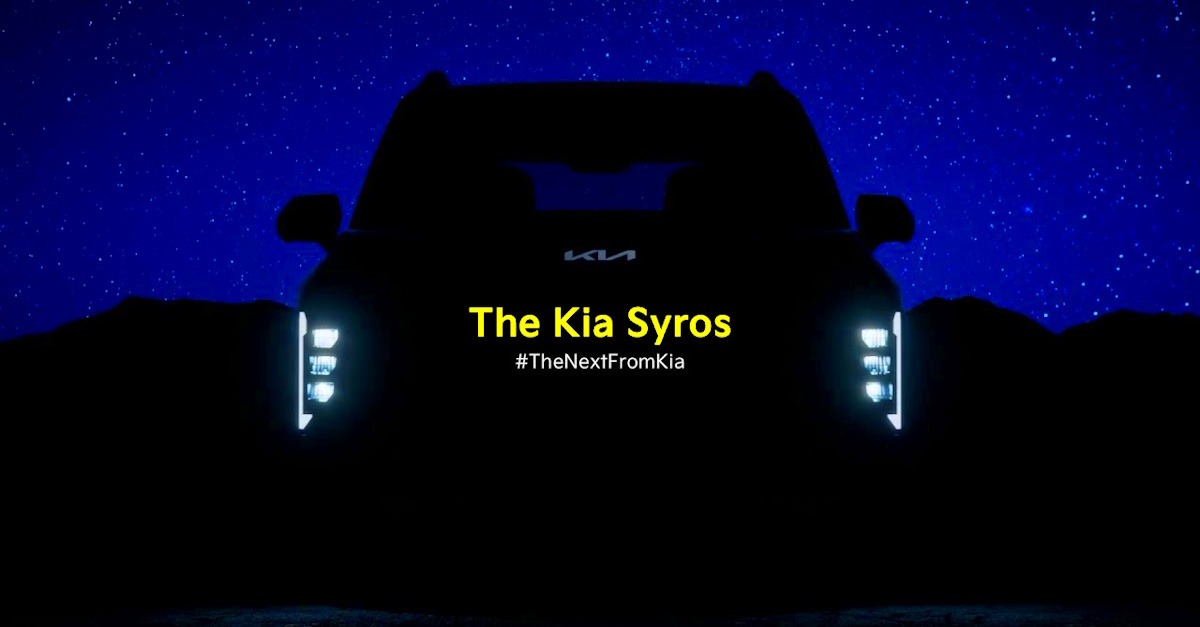 Upcoming Kia Syros