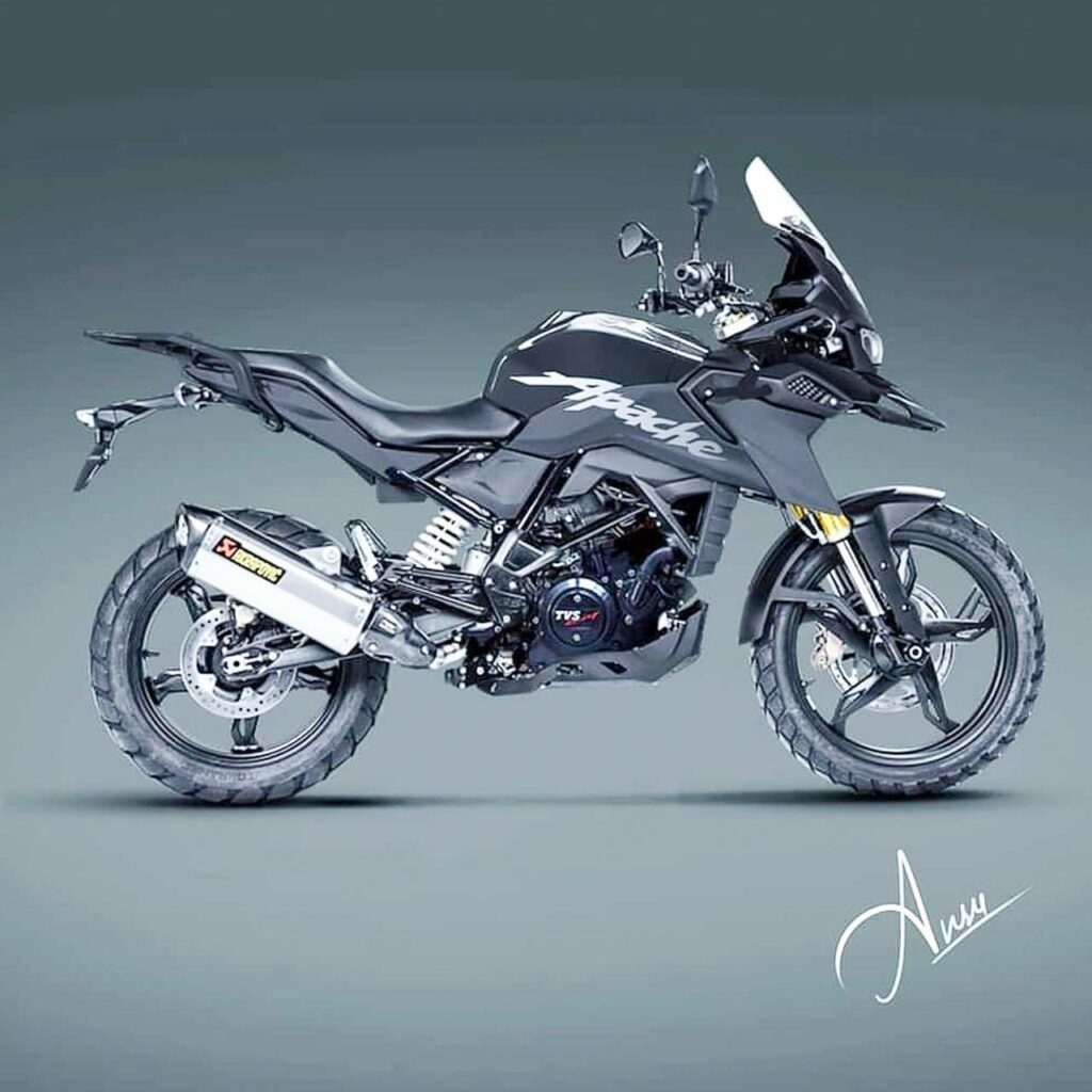 TVS 300 cc Adventure Bike