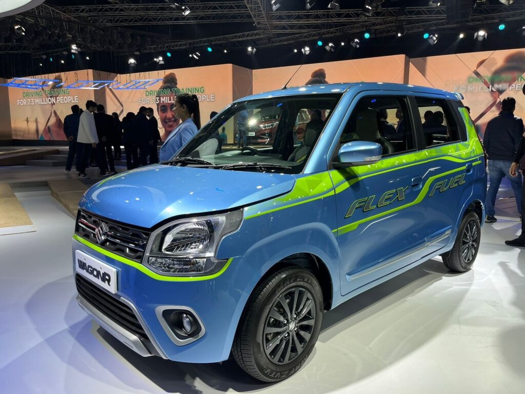 Maruti Wagon R flex-fuel vehicle
