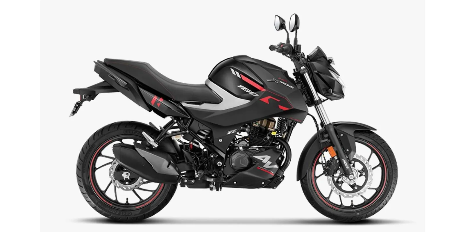 Hero MotoCorp price cut on Hero Xtreme 160R sports commuter motorcycle in black and red