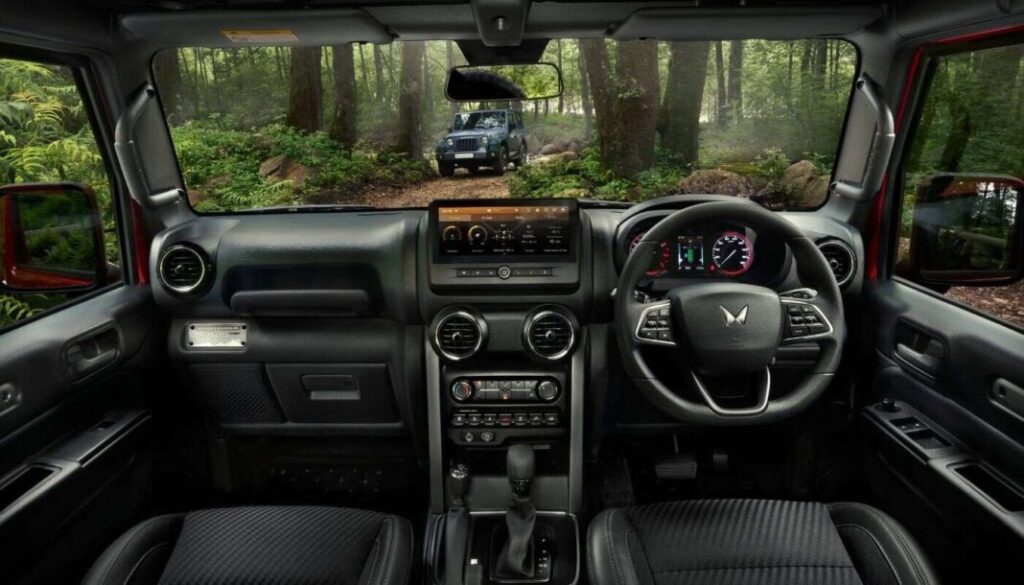 Mahindra Thar 2025 3-Door Updated-Interior