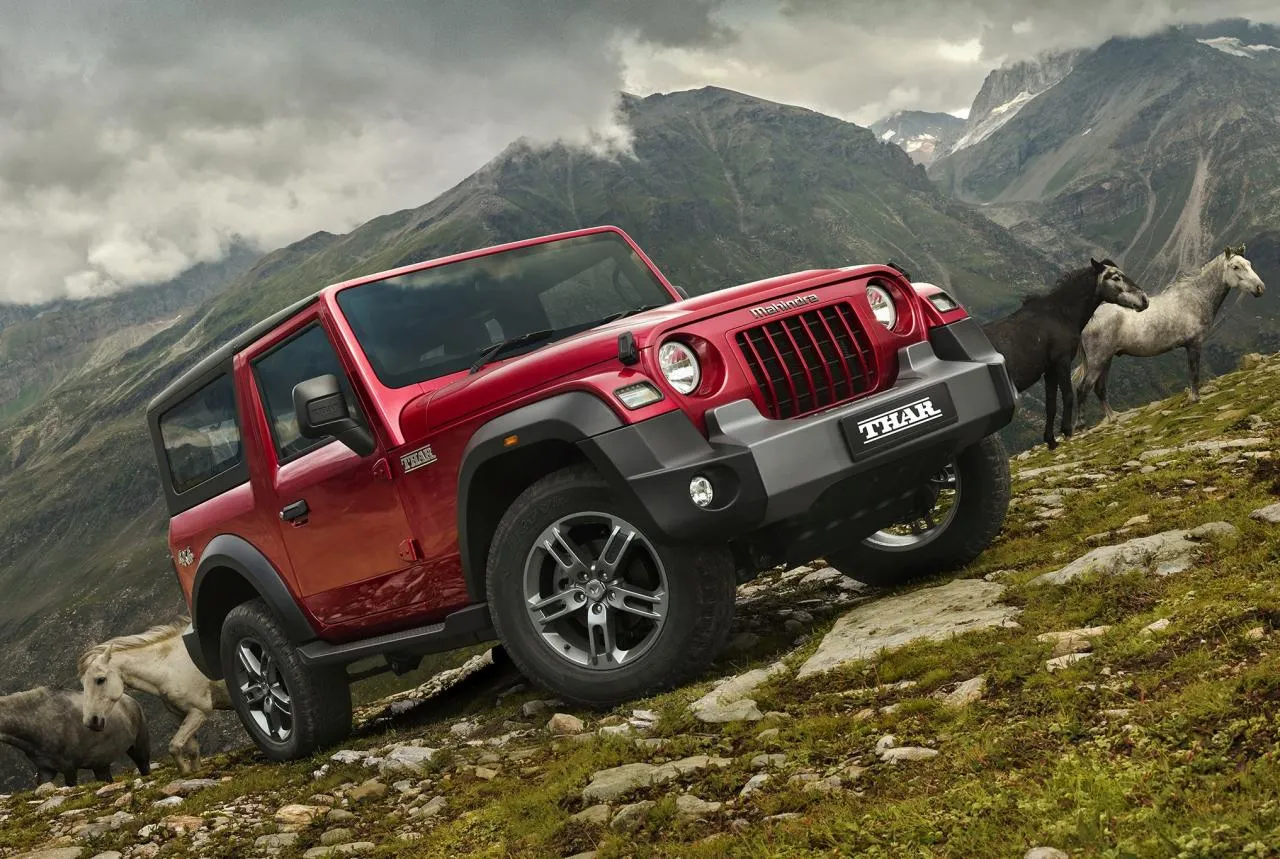 New Mahindra Thar 2025 - variant wise features