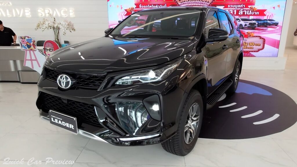 Toyota Fortuner Leader Edition 2025 भारत में लॉन्च  - प्रीमियम फीचर्स के साथ