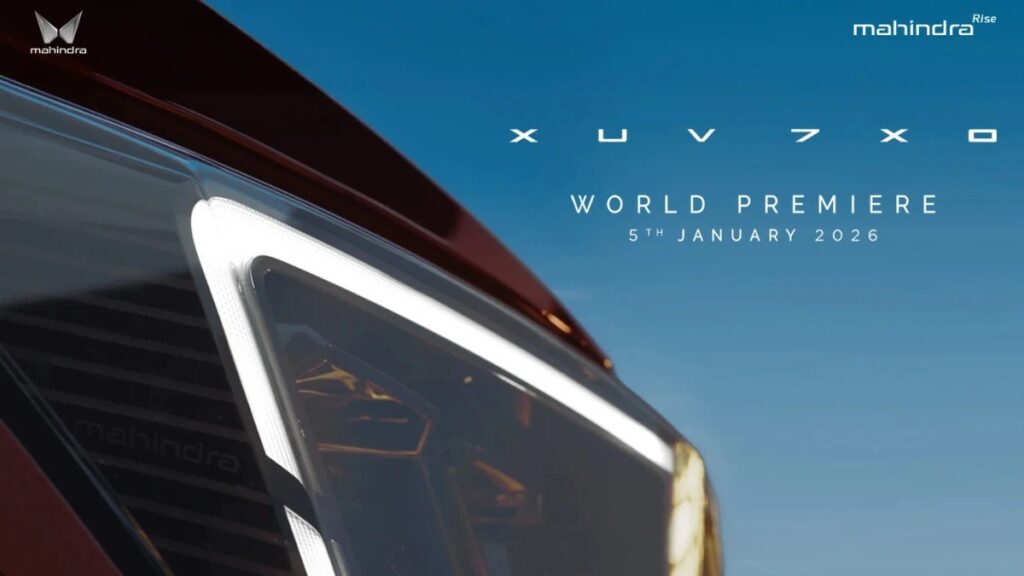 Mahindra XUV 7XO Pre-Bookings Open Today