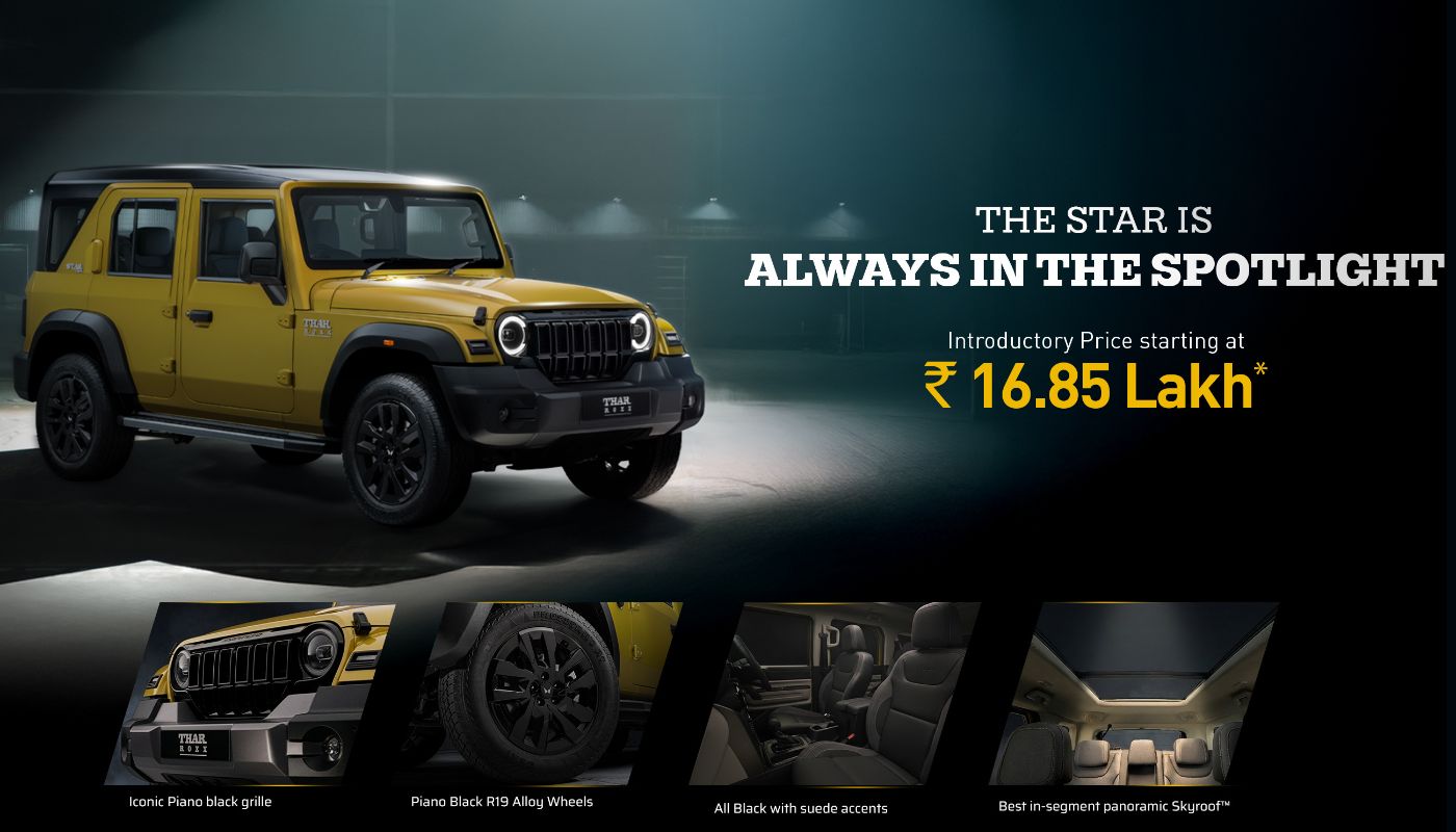 Mahindra Thar Roxx Star Edition